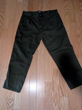 Carhartt WIP Men's Olive Green Abbott Pant